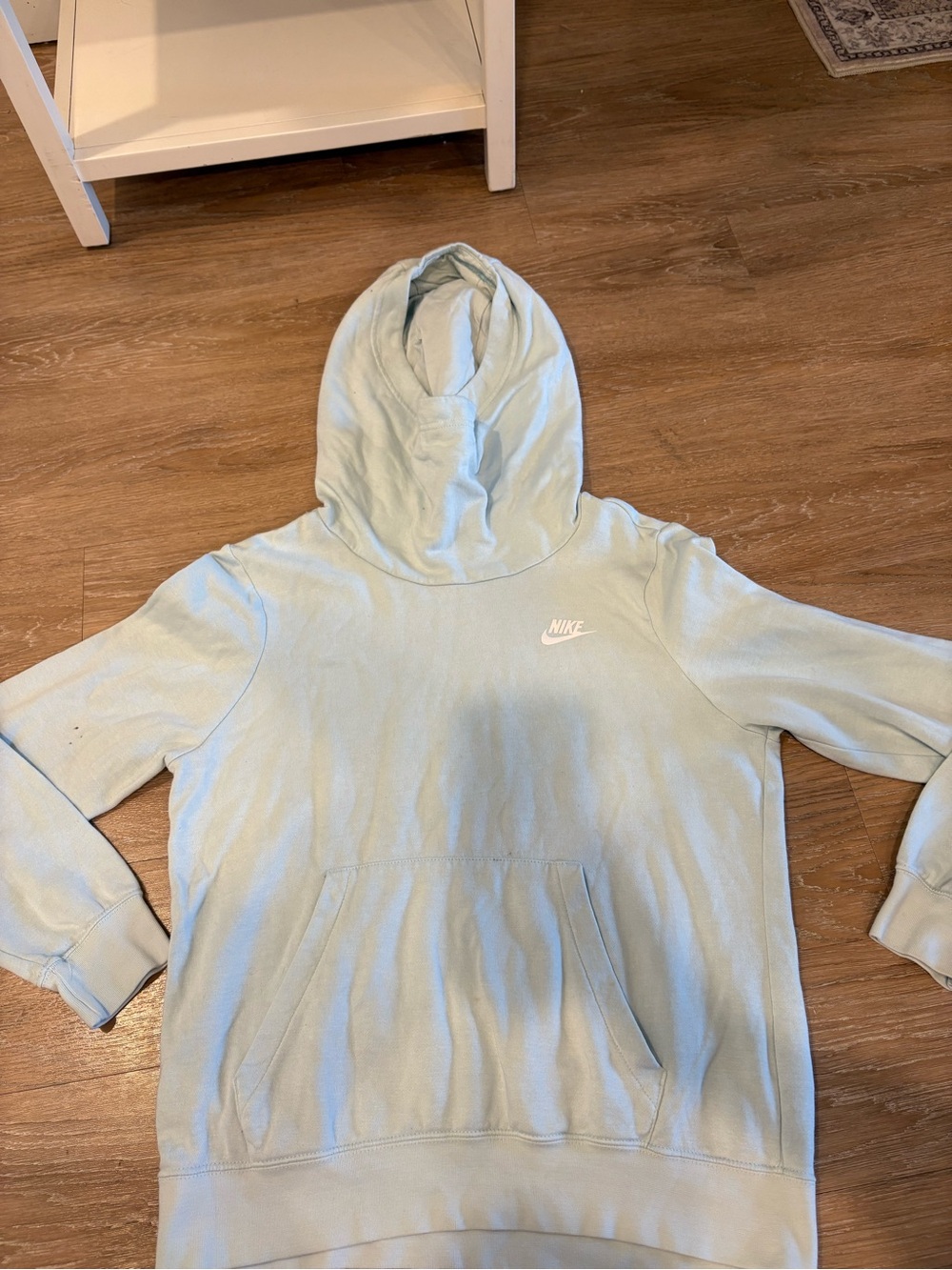 Nike Light Blue Hoodie Sweatshirt